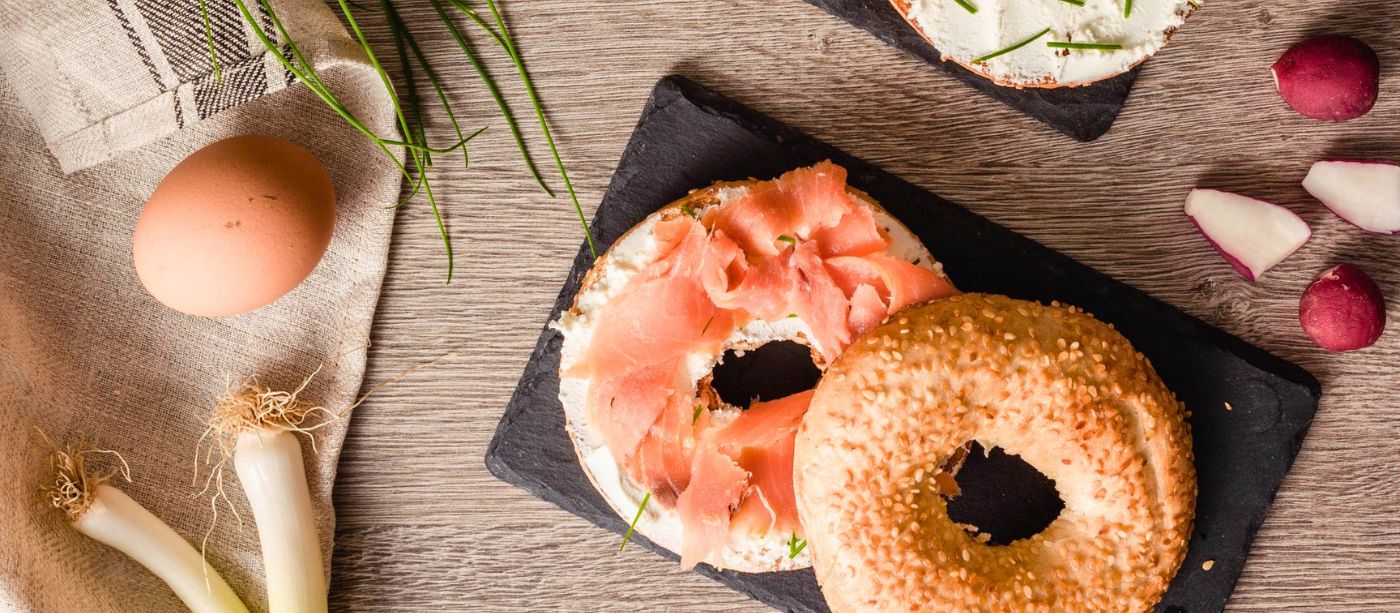 Cream Cheese and Lox Scramble